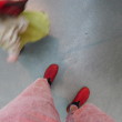 Red shoes